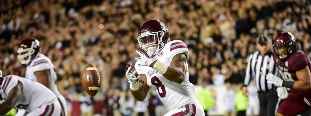 DraftKings College Football: Week 1 Main Slate