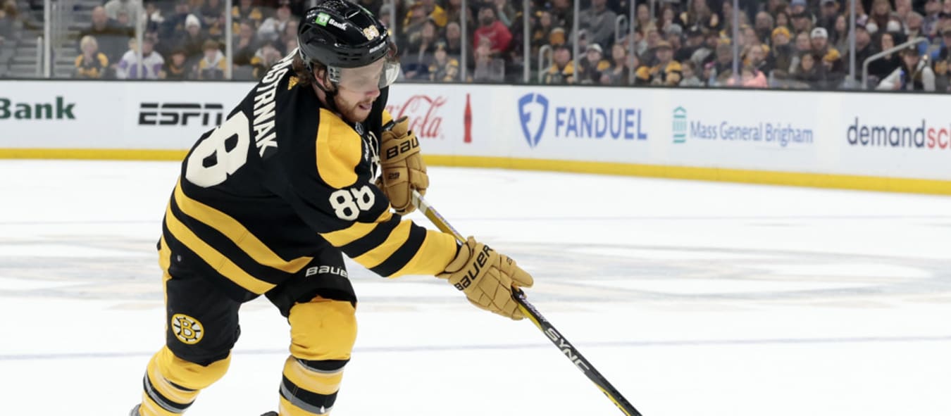 Why David Pastrnak should win the Hart Trophy this season