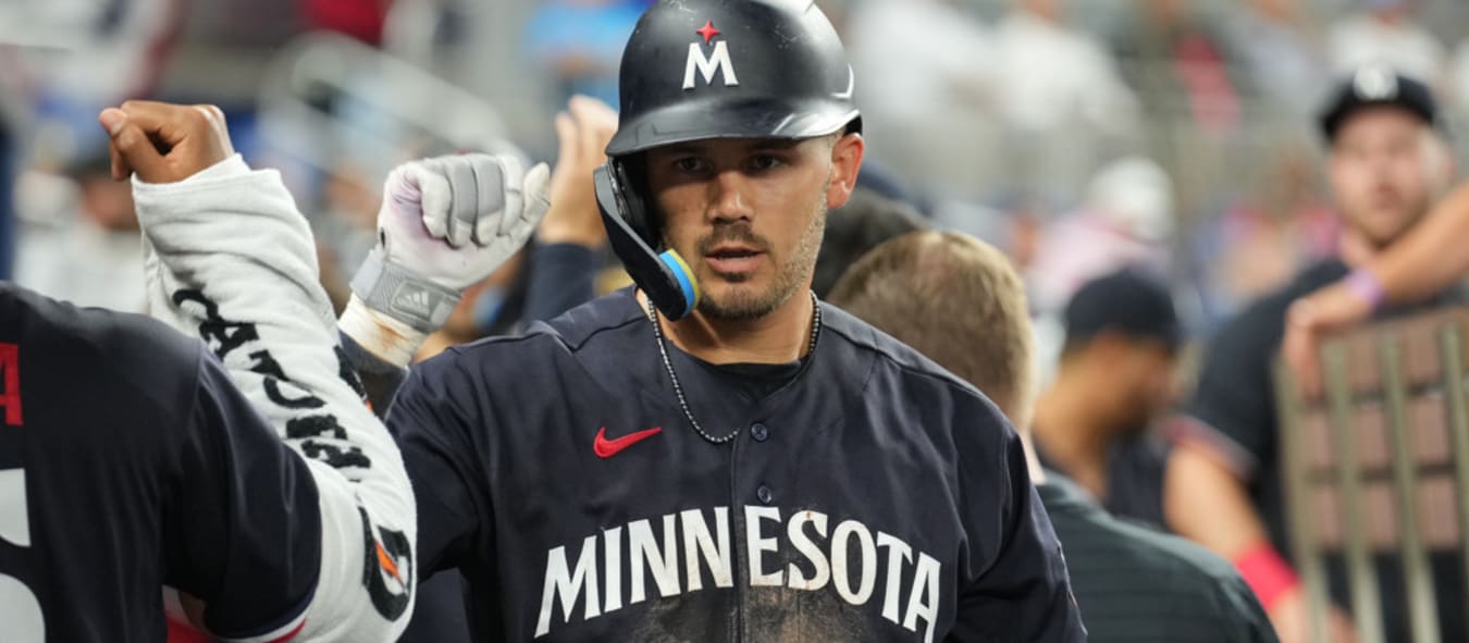 Myles Straw 2021 Game-Used Opening Day Jersey - 4/8/2021 vs. OAK