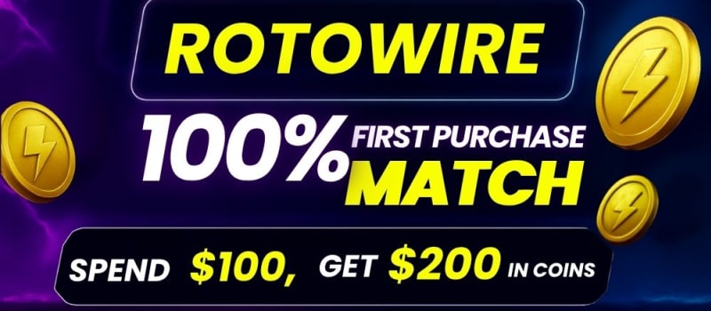 Thrillzz Promo Code ROTOWIRE: Spend $100, Get $200 on Thrillzz