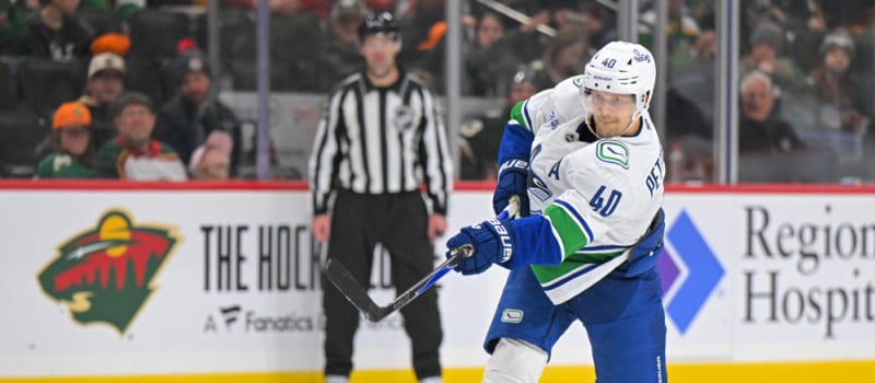 NHL Barometer: Pettersson Getting Better