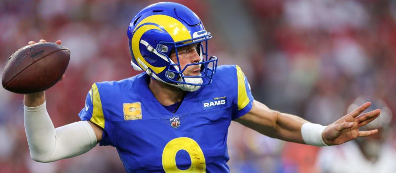 Rams sporting their best blue and yellow throwback uniforms for Week 17 -  Niners Nation