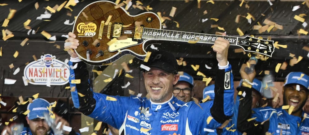 NASCAR Power Rankings: Denny Hamlin Scores First Nashville Win