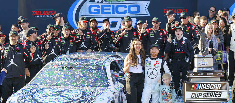 NASCAR Barometer: Tyler Reddick Dodges Trouble to Win at Talladega