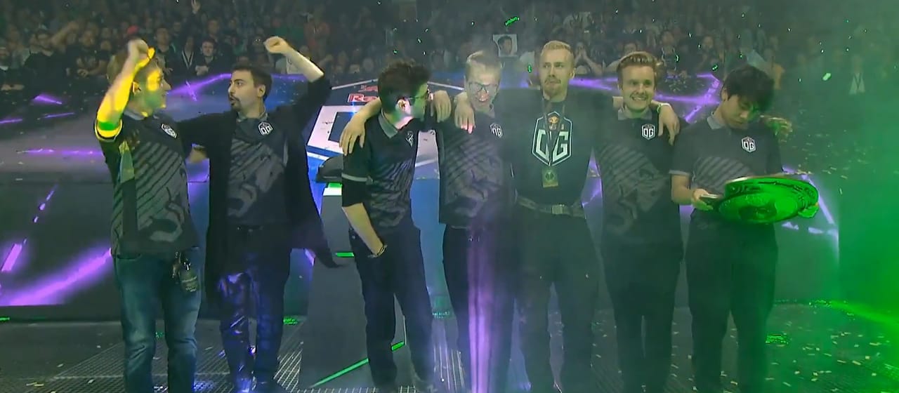 OG Defeats PSG.LGD in 3-2 Series to Win TI8