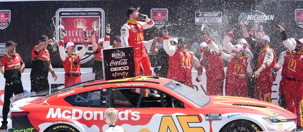 NASCAR Barometer: Reddick Breaks Toyota's Michigan Drought