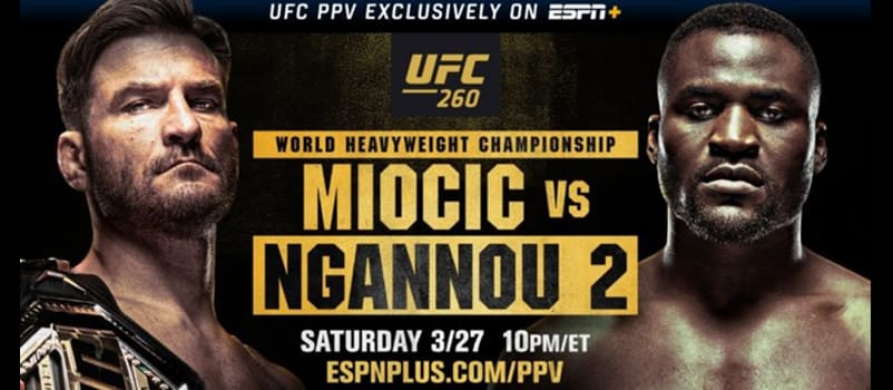 The MMA Mashup: UFC 260 Preview