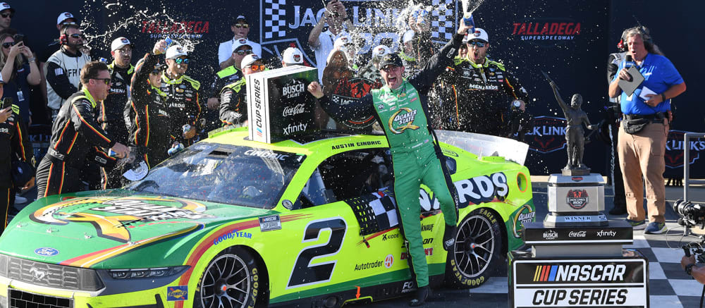 NASCAR Barometer: Austin Cindric Wins at Talladega