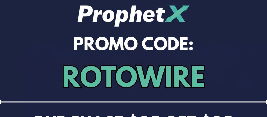 ProphetX Promo Code ROTOWIRE: Purchase $25 Get $25 (Feb. 28)