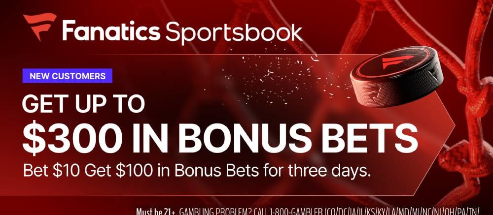Fanatics Sportsbook Promo - Up to $300 Bonus for Monday MLB Odds, Stanley Cup and NBA Finals