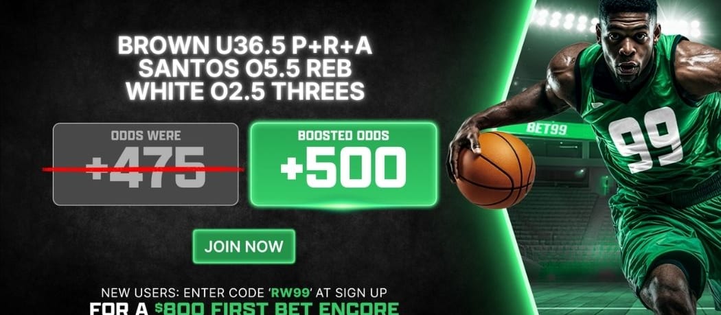 Warriors vs Celtics Boosted Parlay: +500 Odds Exclusively at BET99