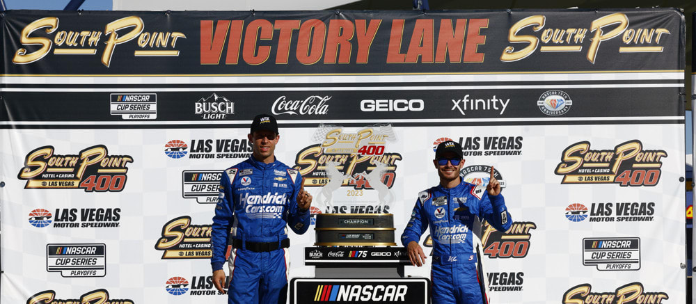 NASCAR Barometer:  Kyle Larson Books Championship Spot
