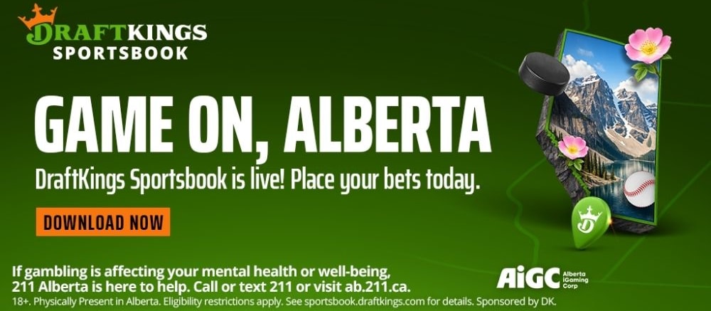 DraftKings Sportsbook Now Live in Alberta! DraftKings Sportsbook Alberta Review