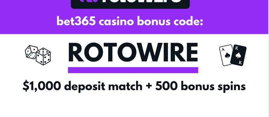 DON'T MISS: bet365 Casino Bonus Code Unleashes $1,000 Deposit Match and 500 Free Spins