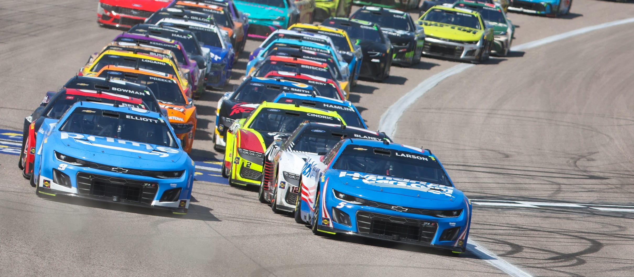 NASCAR Barometer: Dominant Kyle Larson Wins at Kansas