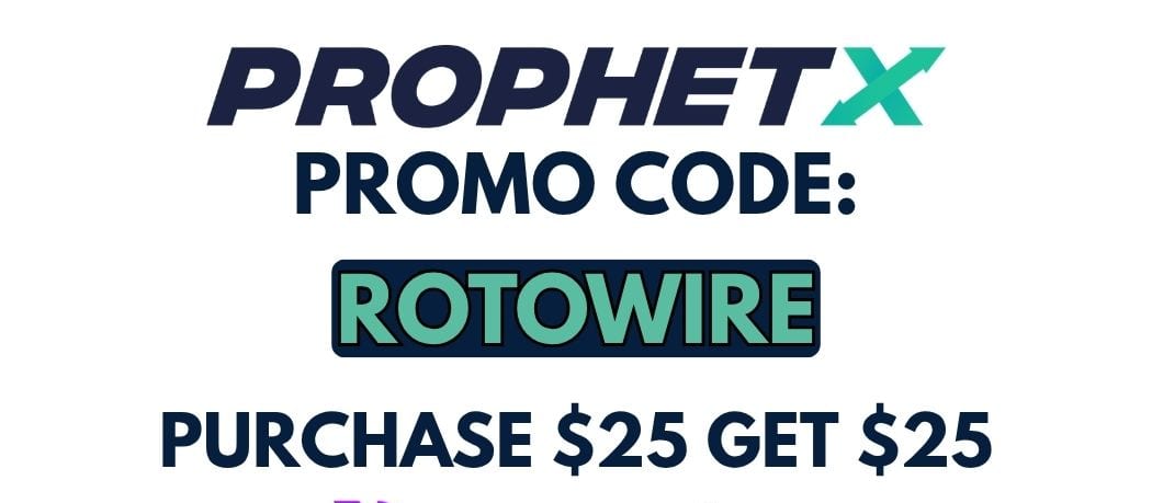 ProphetX Promo Code ROTOWIRE: Purchase $25 Get $25 (Mar. 25)