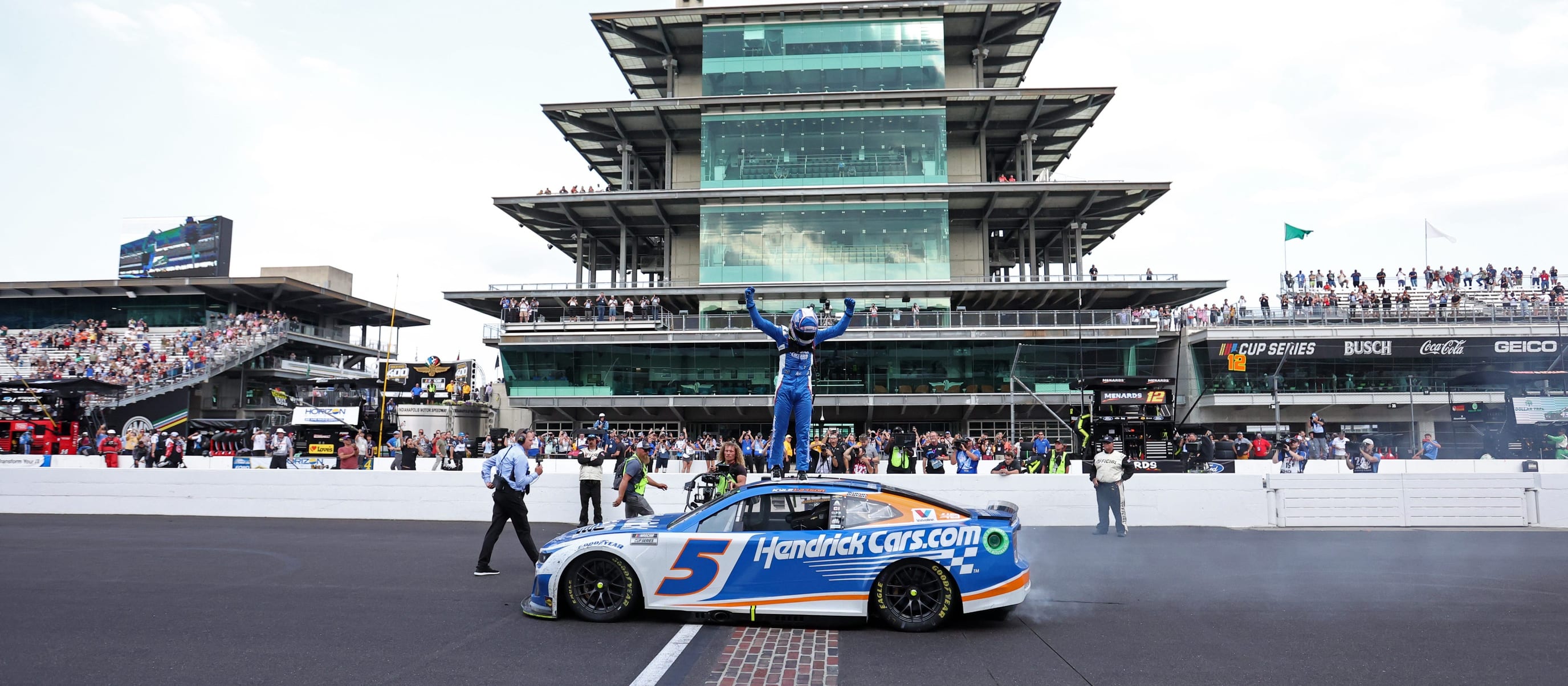 NASCAR Barometer: Larson Redeems Himself at Indy