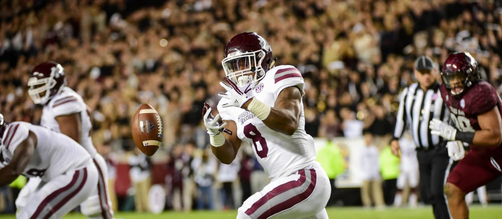 DraftKings College Football: Week 1 Main Slate