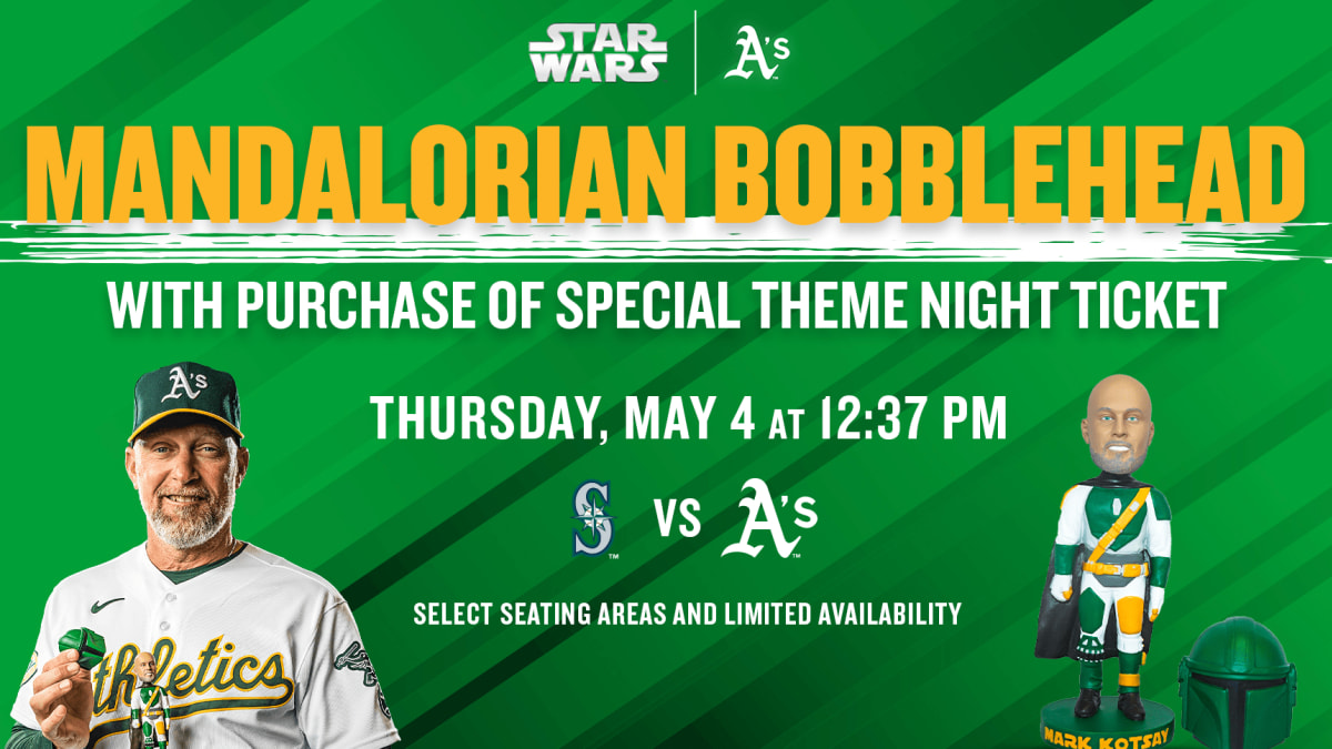 A's Bobbleheads  Oakland Athletics