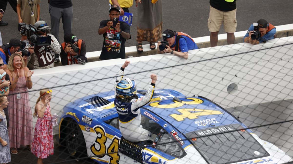 NASCAR Barometer Michael McDowell Dominates for Brickyard Victory