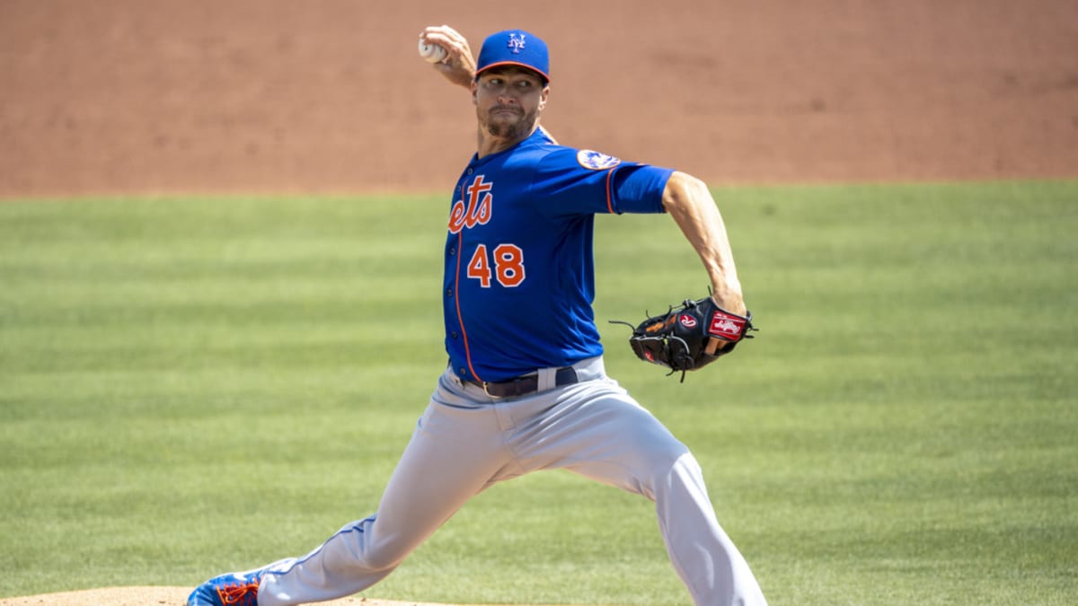 Rangers' Jacob deGrom throws, takes 'step in the right direction' - ESPN