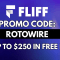 Fliff Promo Code ROTOWIRE: Get Up To $250 in Free Play Today (September 8)