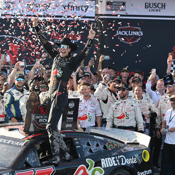 NASCAR Power Rankings: Hocevar Breaks Through at Talladega