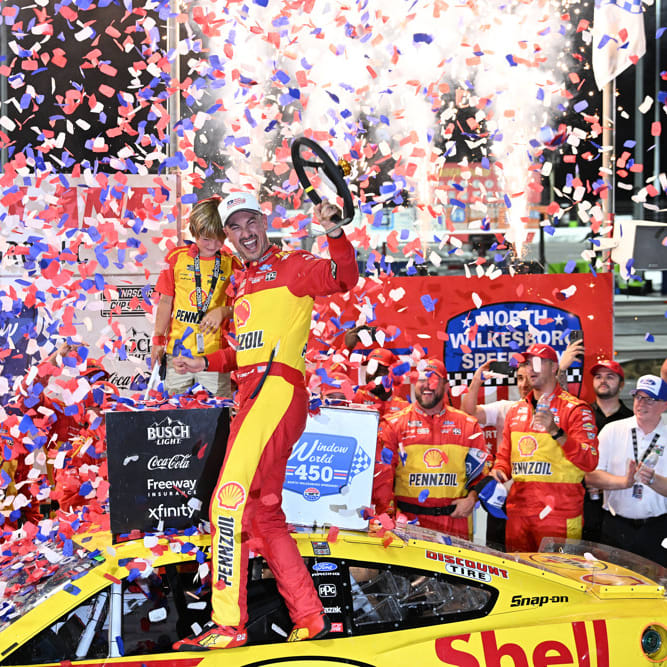 NASCAR Power Rankings: Joey Logano Strikes at North Wilkesboro Return