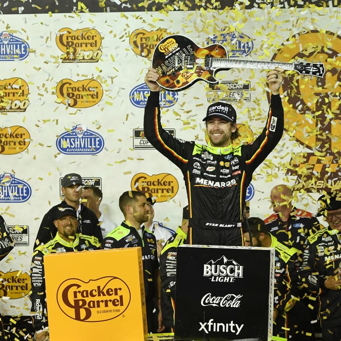 NASCAR Barometer: Ryan Blaney Wins in Nashville