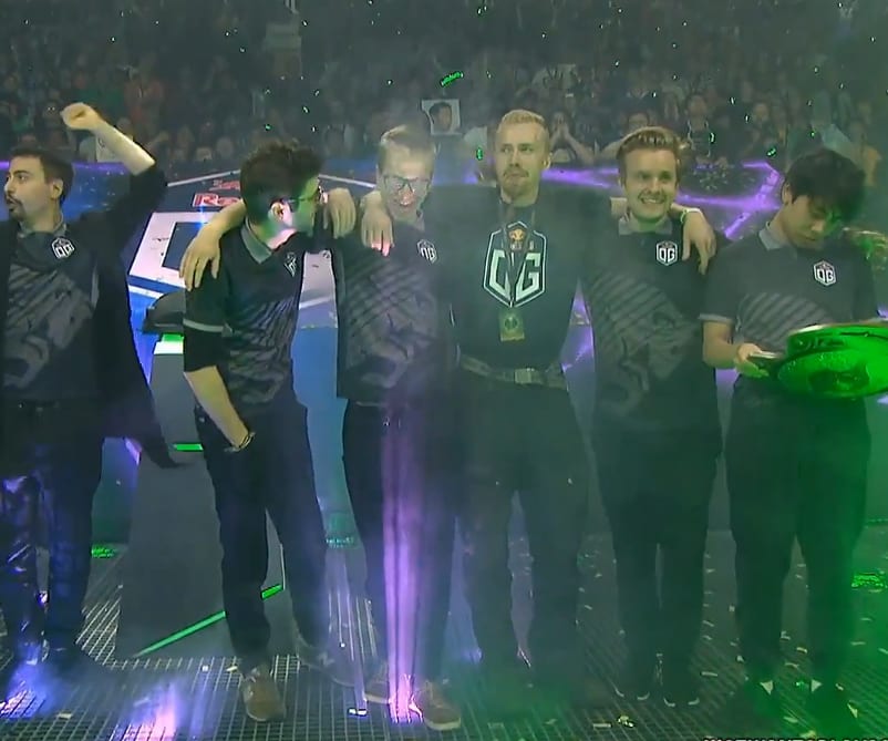 OG Defeats PSG.LGD in 3-2 Series to Win TI8