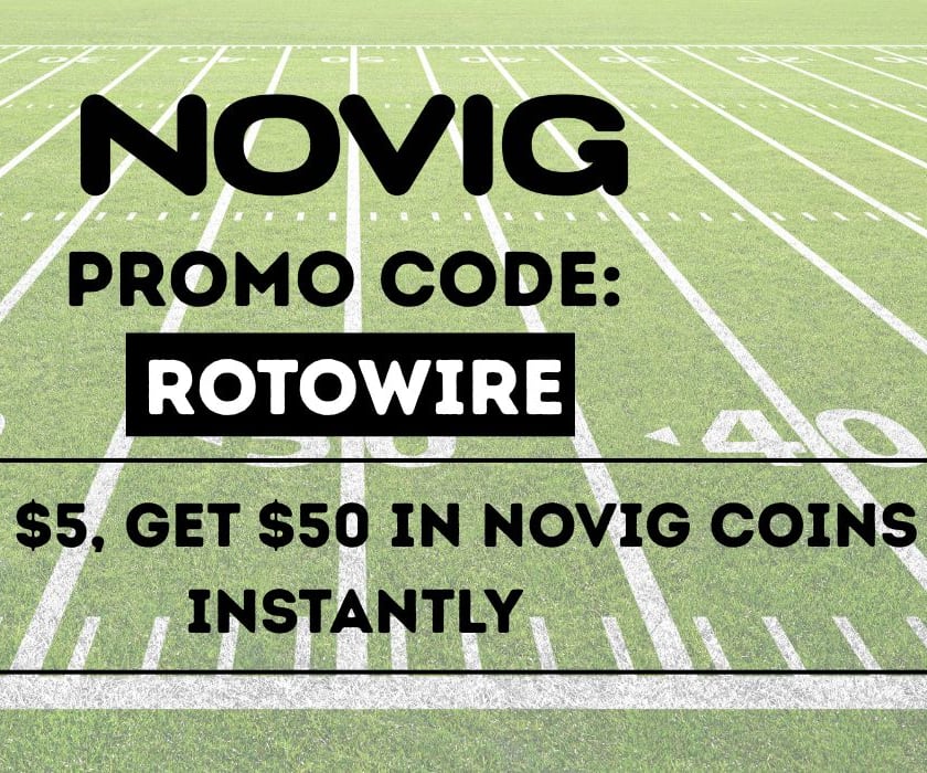 Novig Promo Code ROTOWIRE: Spend $5 Get $50 in Novig Coins (Mar. 10)