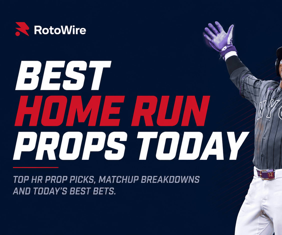 Home Run Props Today: Free MLB Home Run Prediction Model for Sunday (Aug. 16)
