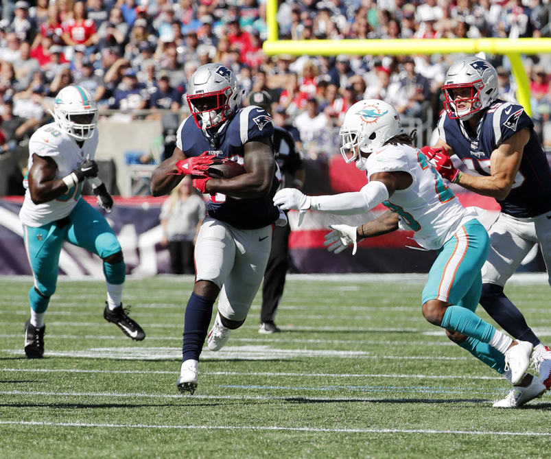 Pats Offense Gelling Around Michel