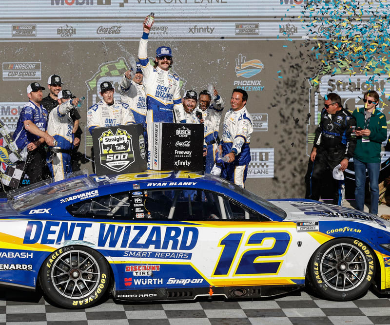 NASCAR Power Rankings: Ryan Blaney Can't Be Stopped at Phoenix