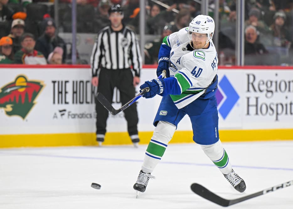 NHL Barometer: Pettersson Getting Better