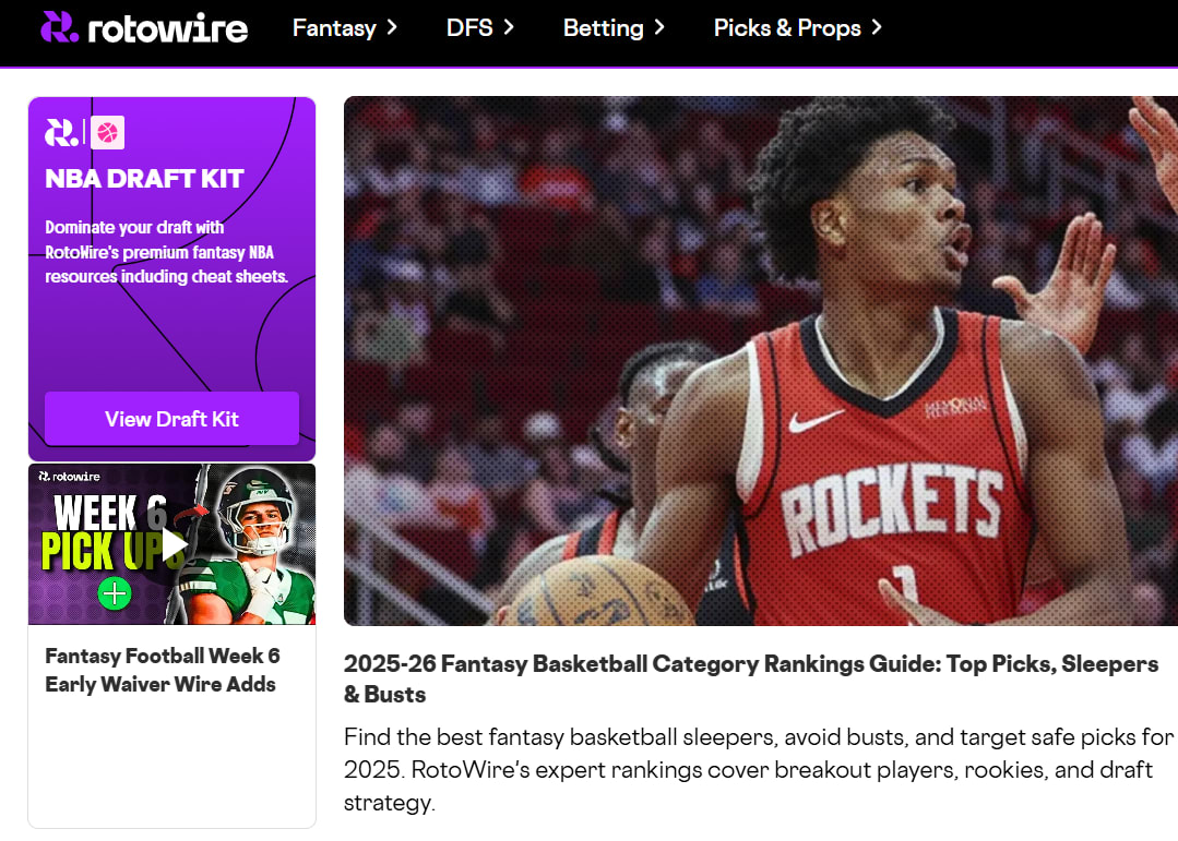 Where to Get Fantasy Basketball Player News: Why RotoWire Is the Best Source