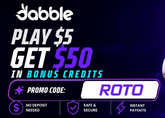 Dabble Promo Code ROTO: Play $5, Get $50 in Bonus Credits (October 2026)