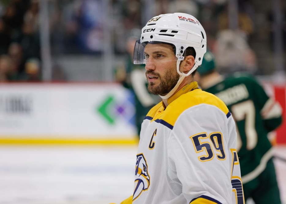 NHL Barometer: Josi Rolling Into Olympic Break