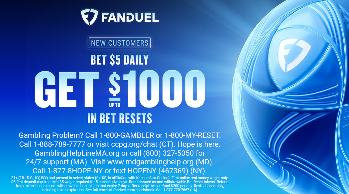 FanDuel Promo Code: Up To $1000 in Bet Resets (6/29)