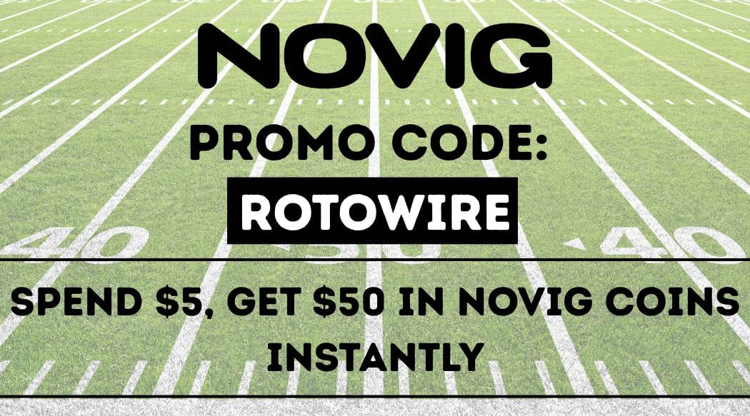 Novig Promo Code ROTOWIRE: Spend $5 Get $50 in Novig Coins (Mar. 13)