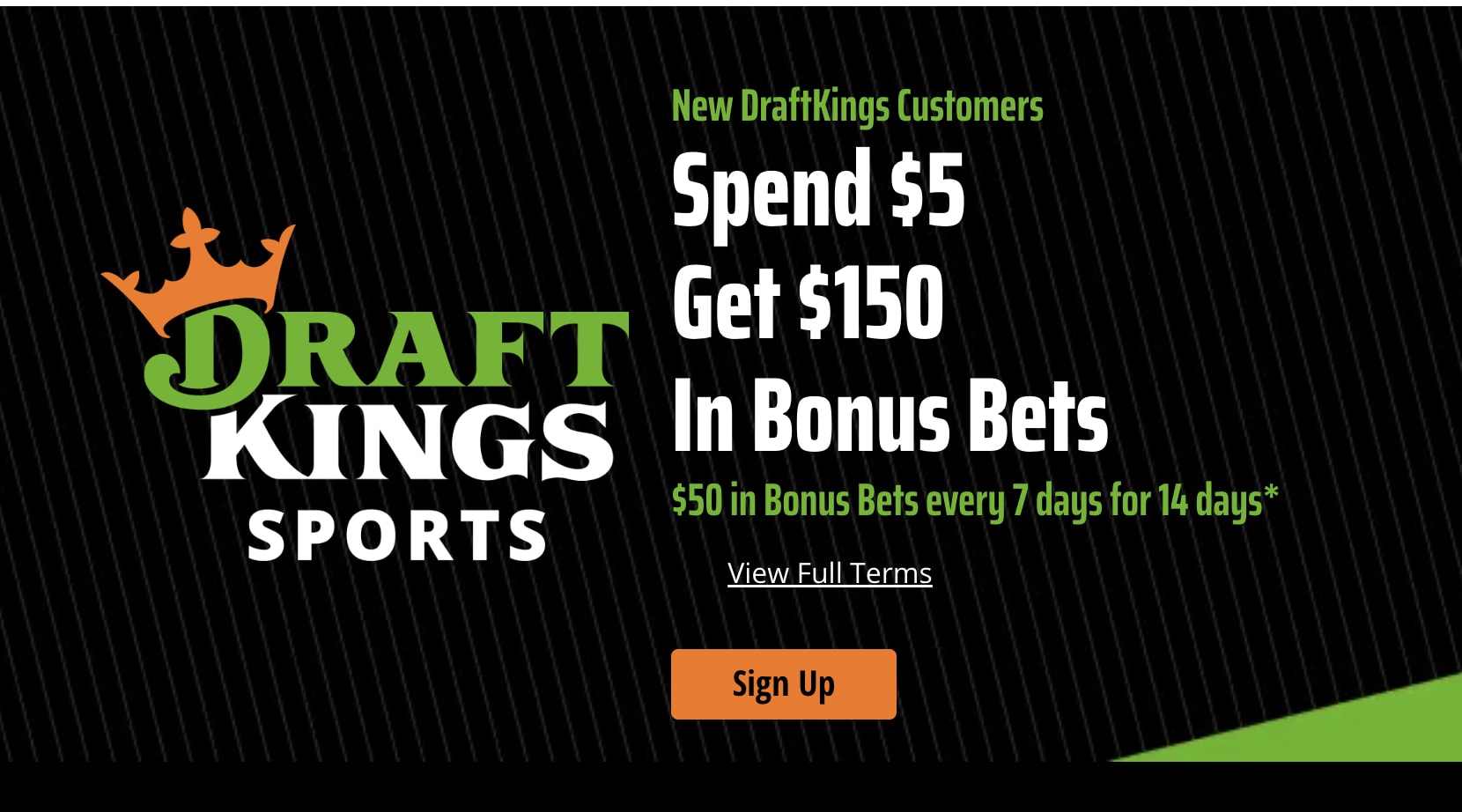 DraftKings Promo Code: Bet $5, Get $150 in Bonus Bets (8/18)