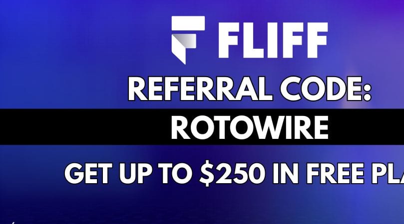 Fliff Referral Code ROTOWIRE: Get Up To $250 In Free Play for August 2026