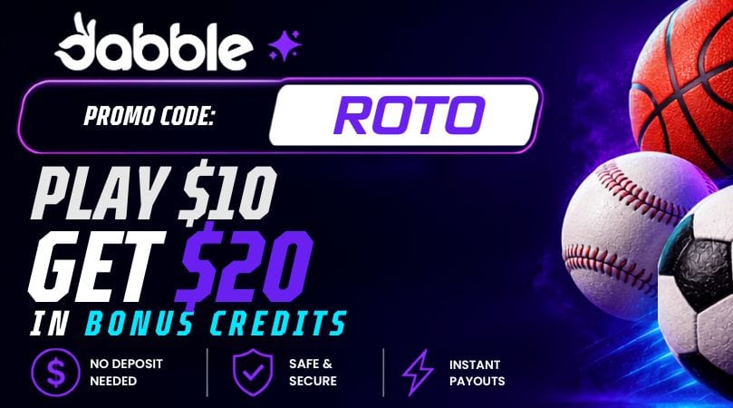 Dabble Promo Code ROTO: Play $10, Get $20 in Bonus Credits (October 2026)