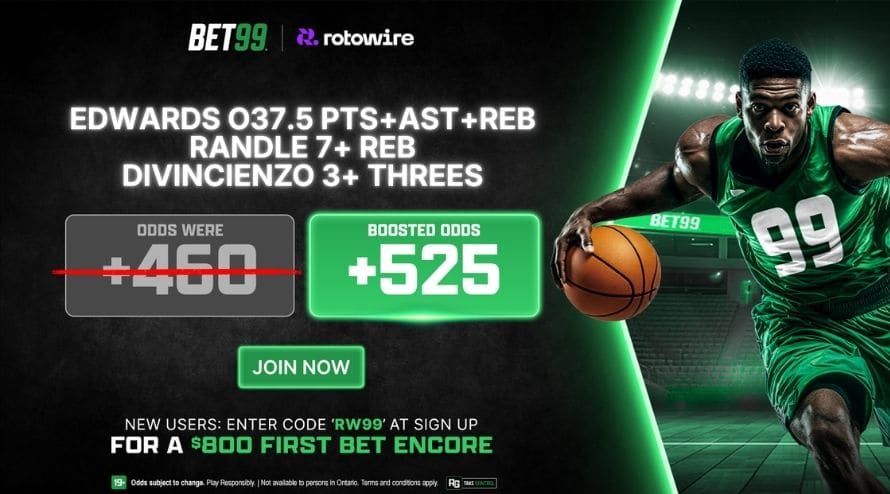 BET99 Boosted Odds: Minnesota Timberwolves vs. Toronto Raptors (March 5, 2026)