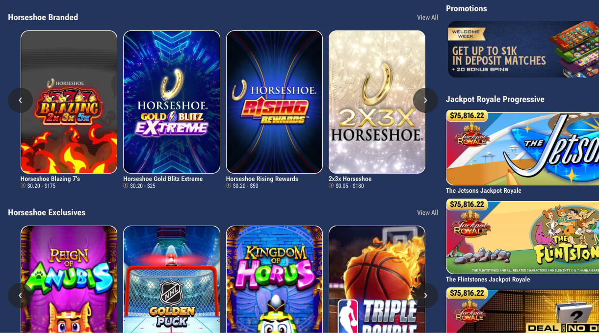 Latest Horseshoe Casino Bonus Code “ROTOCASWW” In Oct - Get Over $1K In Rewards