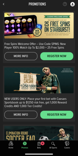 Caesars Sportsbook promo code ends July with $1,500 risk-free for MLB, golf,  more