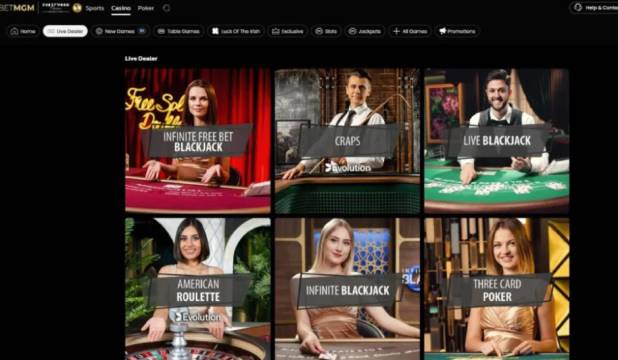 BetMGM Casino Games