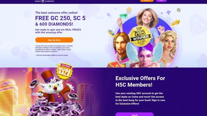 High 5 social casino