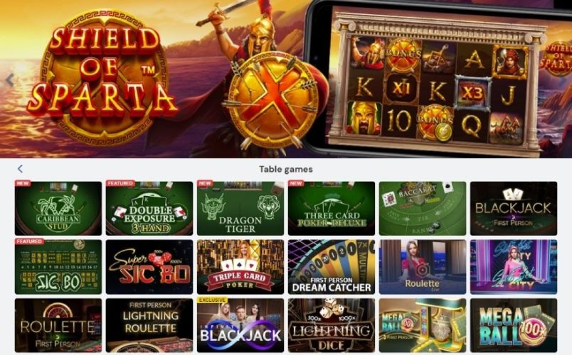 Sweepstakes Casino Games