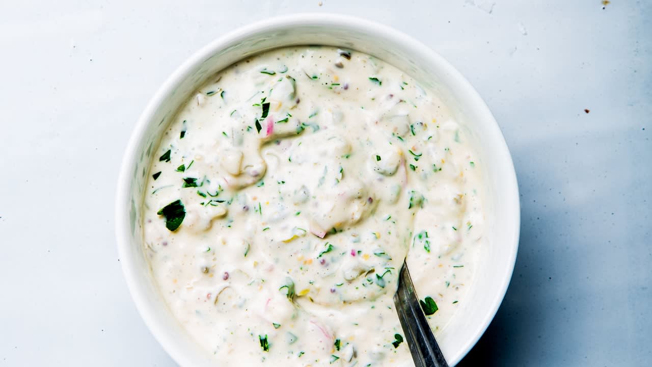 Classic Tartar Sauce Recipe Bon Appétit Gallo Kitchen